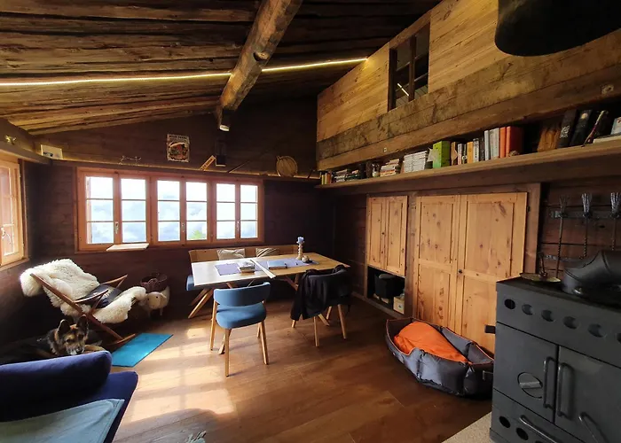 Heimelige In Einem Walliser Haus Lägenhet *