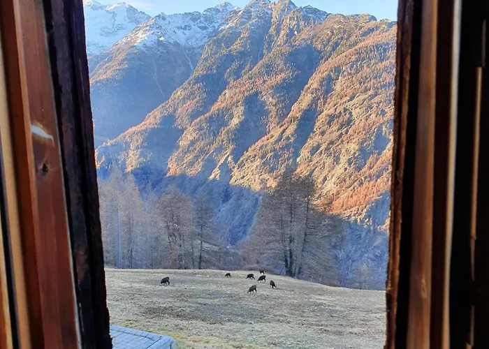 Heimelige In Einem Walliser Haus Lägenhet Staldenried