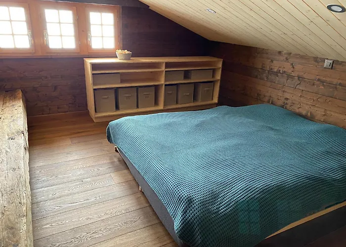 Heimelige In Einem Walliser Haus Lägenhet Staldenried